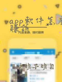 app软件怎么赚钱