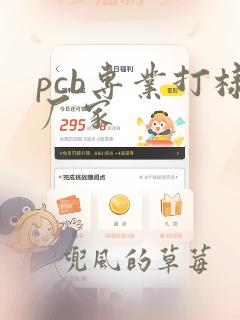 pcb专业打样厂家