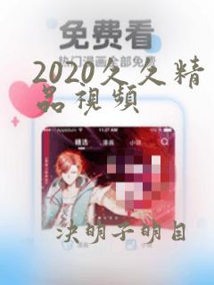 2020久久精品视频