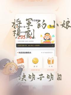 将军的小娘子电视剧