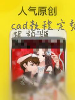 cad教程完整视频版