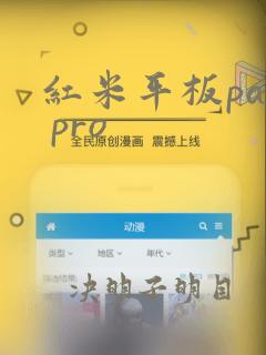 红米平板pad pro