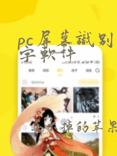 pc屏幕识别文字软件