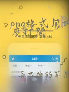 png格式用什么打开