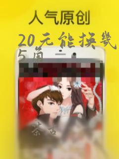 20元能换几张5角