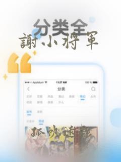 谢小将军