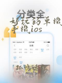 好玩的单机游戏手机ios