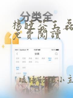 杨晓芬王磊小说免费阅读