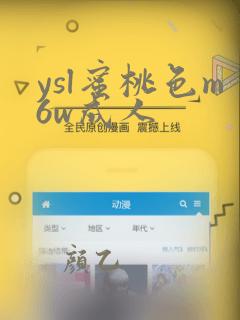 ysl蜜桃色m6w成人