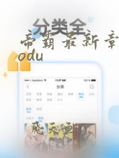 帝霸最新章节sodu