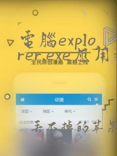 电脑explorer.exe应用程序错误怎么办