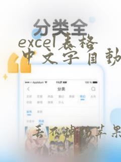 excel表格中文字自动换行