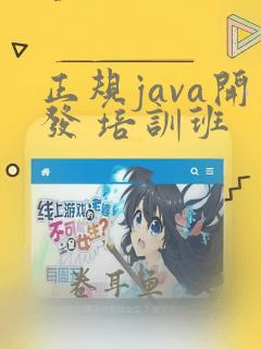 正规java开发 培训班