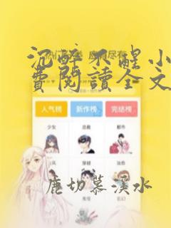 沉醉不醒小说免费阅读全文无弹窗