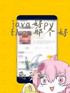 java好python哪个好学