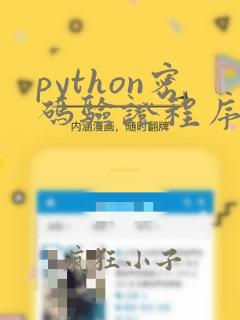 python密码验证程序简单