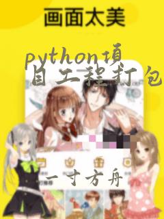 python项目工程打包成exe