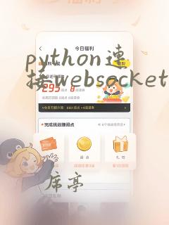 python连接websocket