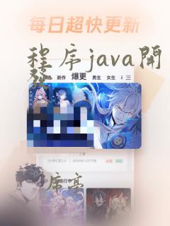 程序java开发