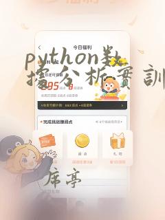 python数据分析实训项目