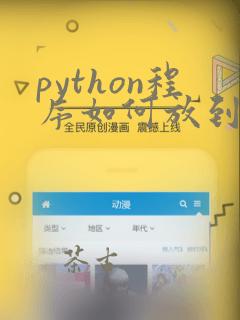 python程序如何放到服务器跑