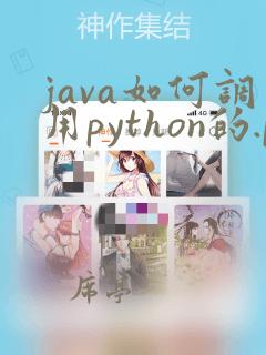 java如何调用python的.py程序