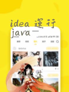 idea 运行java