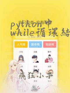 python中while循环结构