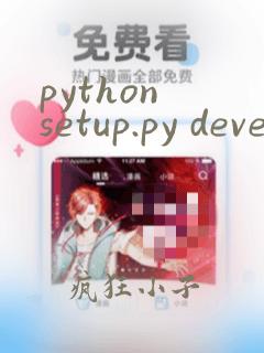 python setup.py develop