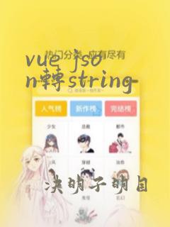 vue json转string