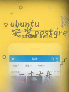 ubuntu 安装postgres