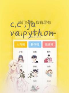 c,c ,java,python