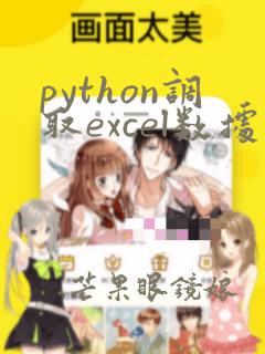 python调取excel数据