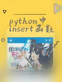 python中insert函数