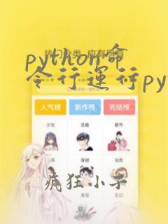 python命令行运行python文件