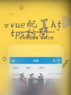 vue配置https访问