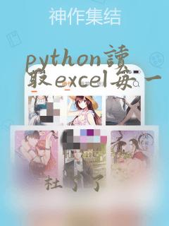 python读取excel每一行
