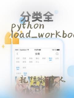 python load_workbook