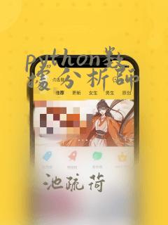 python数据分析师