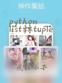 python list转tuple
