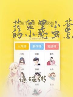 花盆里小苍蝇似的小飞虫怎么消灭
