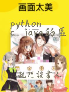 python c   java的区别
