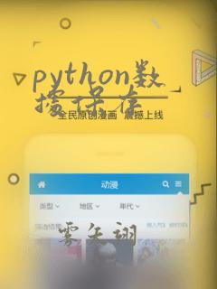 python数据保存