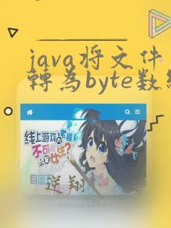 java将文件转为byte数组