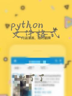 python 文件格式
