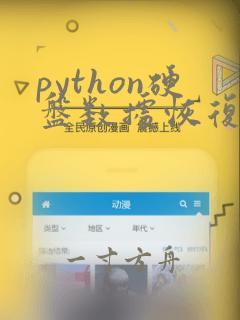 python硬盘数据恢复