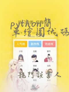 python简单绘图代码