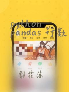python pandas 行数