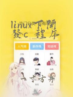 linux下开发c  程序