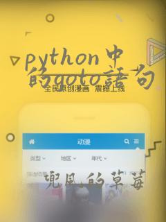 python中的goto语句